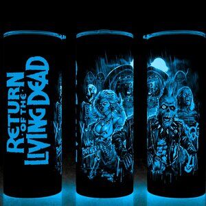 Glow in Dark Return of the Living Dead Retro Zombie Action Movie Cup Mug Tumbler